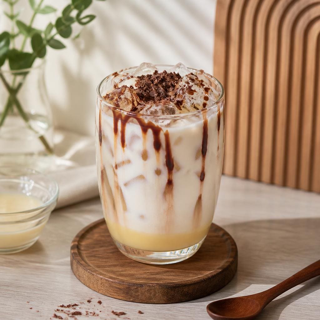 ES SUSU KENTAL MANIS Warkop Fresh pilihan coklat dan putih